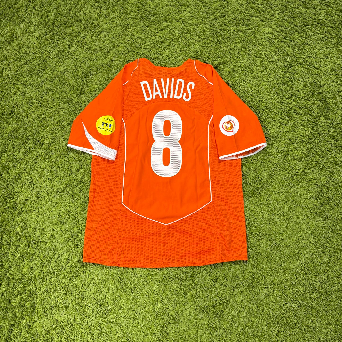 Nike Holland Niederlande Davids Trikot Orange Größe L 2004