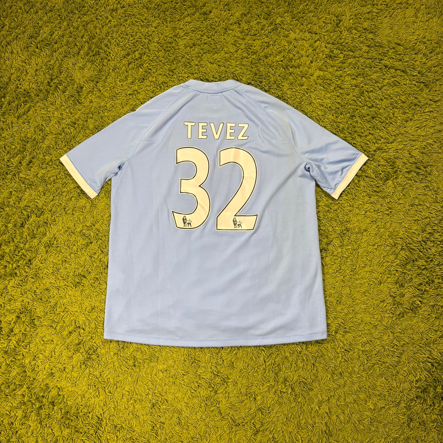 Umbro Manchester City Tevez Trikot blau Größe XXL 2011 2012