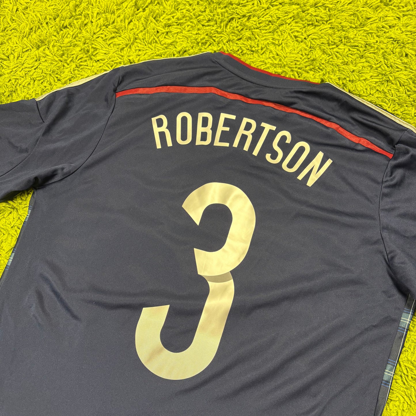 Adidas Schottland Robertson Trikot blau Größe M 2014