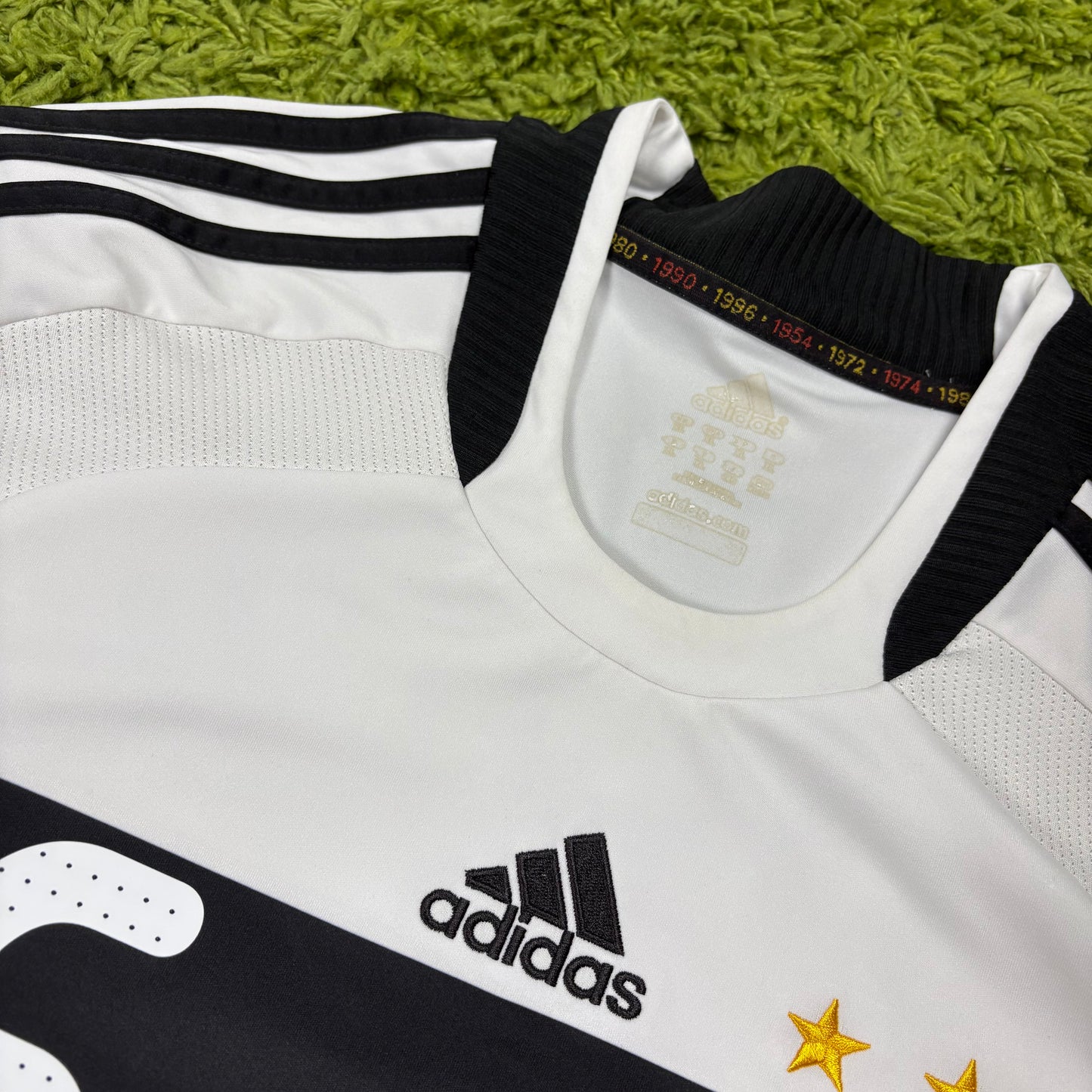 Adidas Deutschland DFB Lahm Trikot Weiß Größe XL 2008