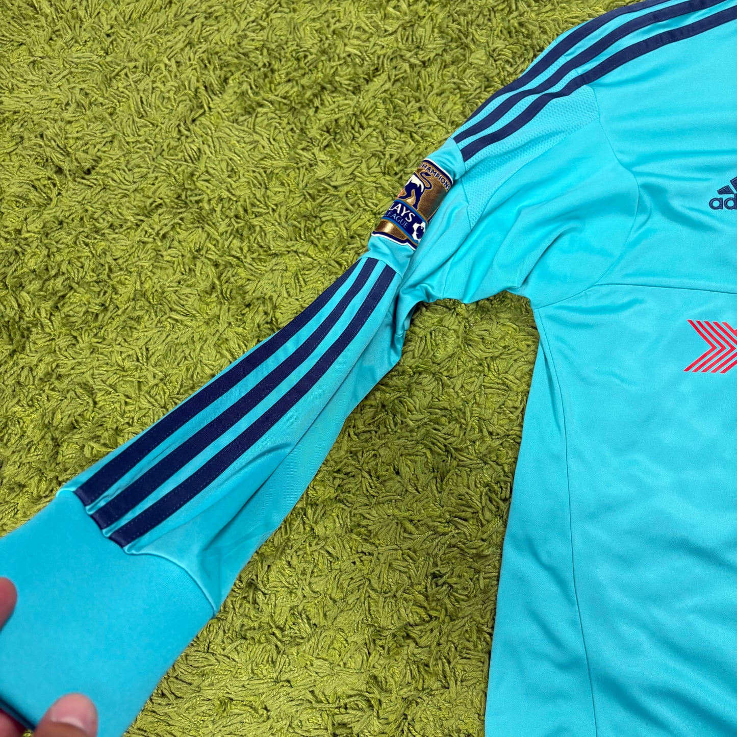 Adidas FC Chelsea Trikot Courtois blau Größe M 2015 2016 NEU