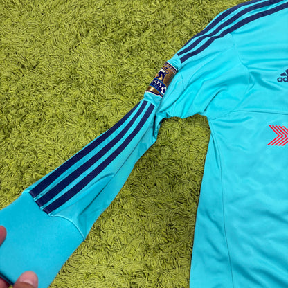 Adidas FC Chelsea Trikot Courtois blau Größe M 2015 2016 NEU