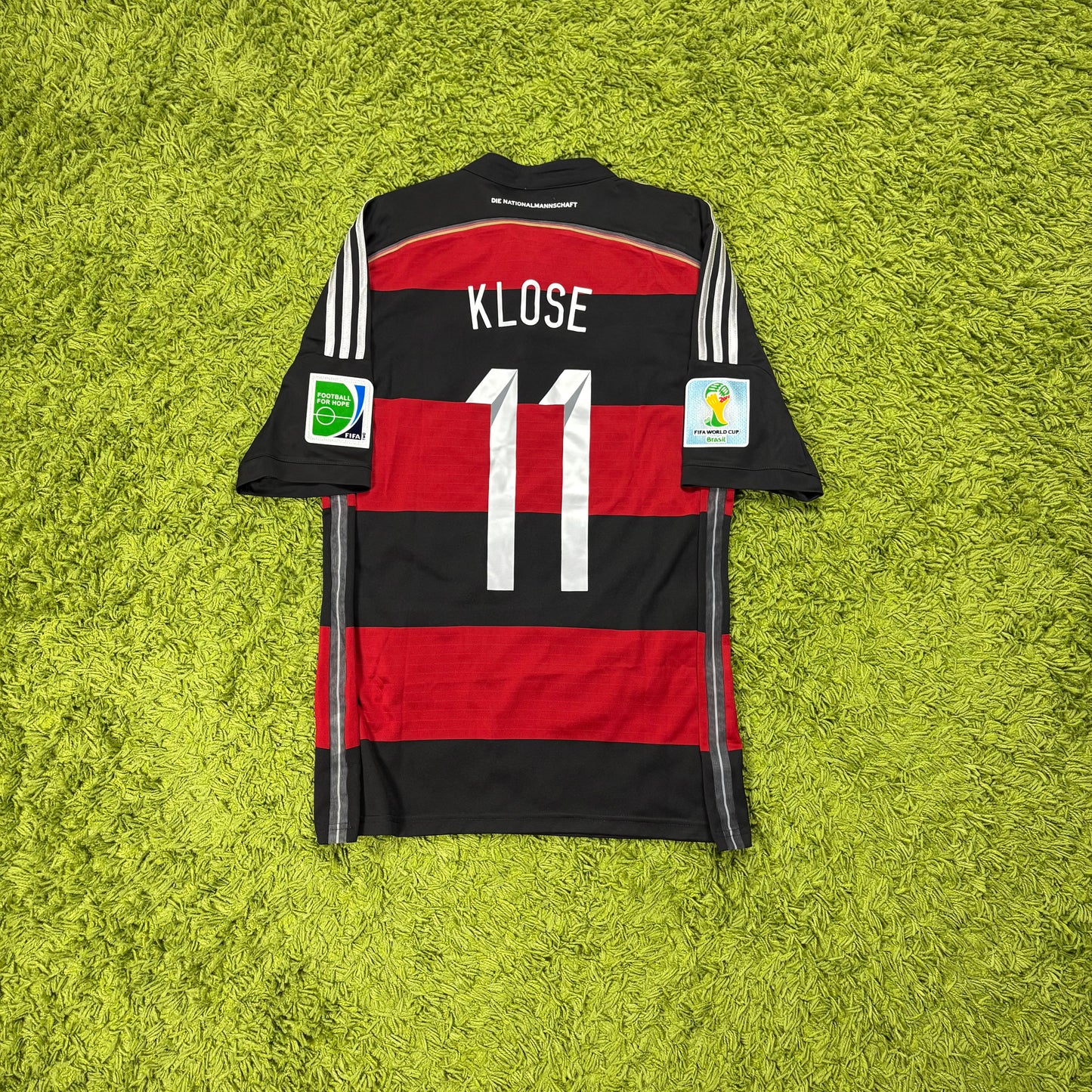 Adidas Deutschland DFB Klose Trikot rot schwarz Größe M 2014