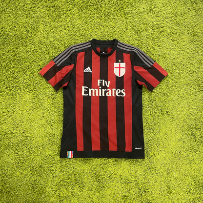 Adidas AC Mailand Milan Trikot schwarz Größe M 2015 2016