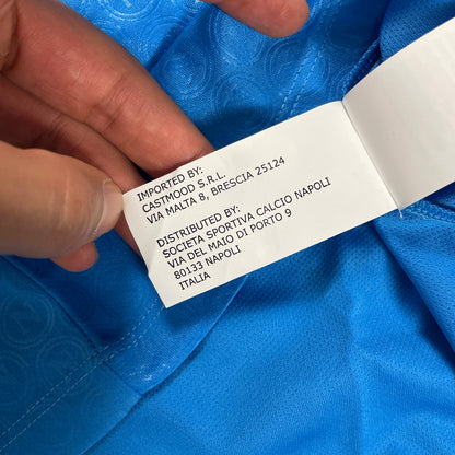 EA7 SSC Neapel Napoli Trikot blau Größe M 2022 2023