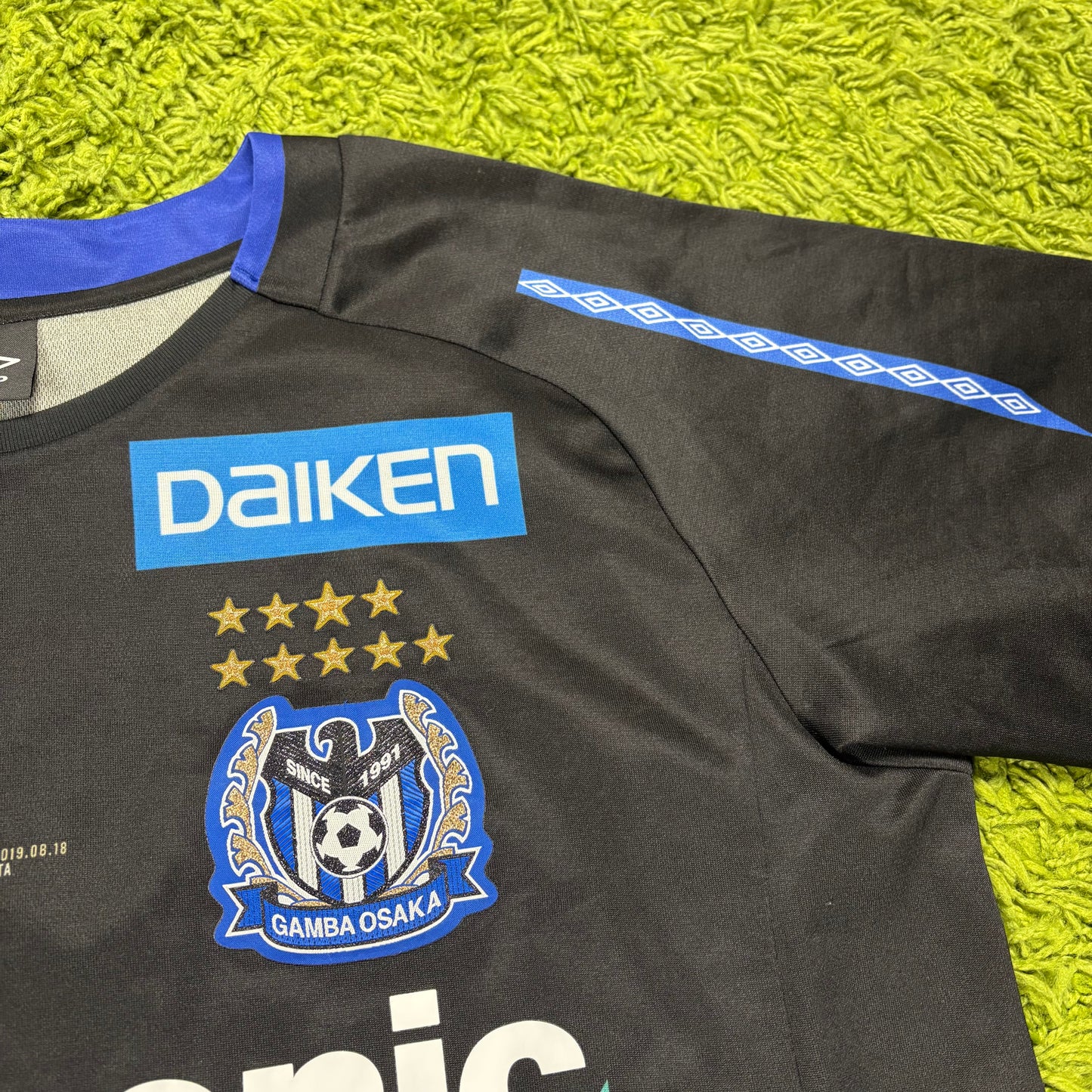 Umbro Gamba Osaka Gambaexpo Trikot schwarz Größe L - XL 2019