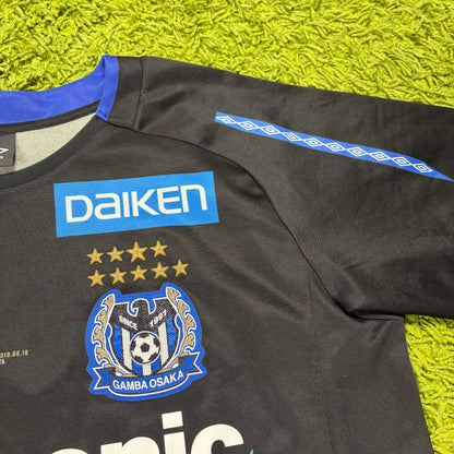 Umbro Gamba Osaka Gambaexpo Trikot schwarz Größe L - XL 2019