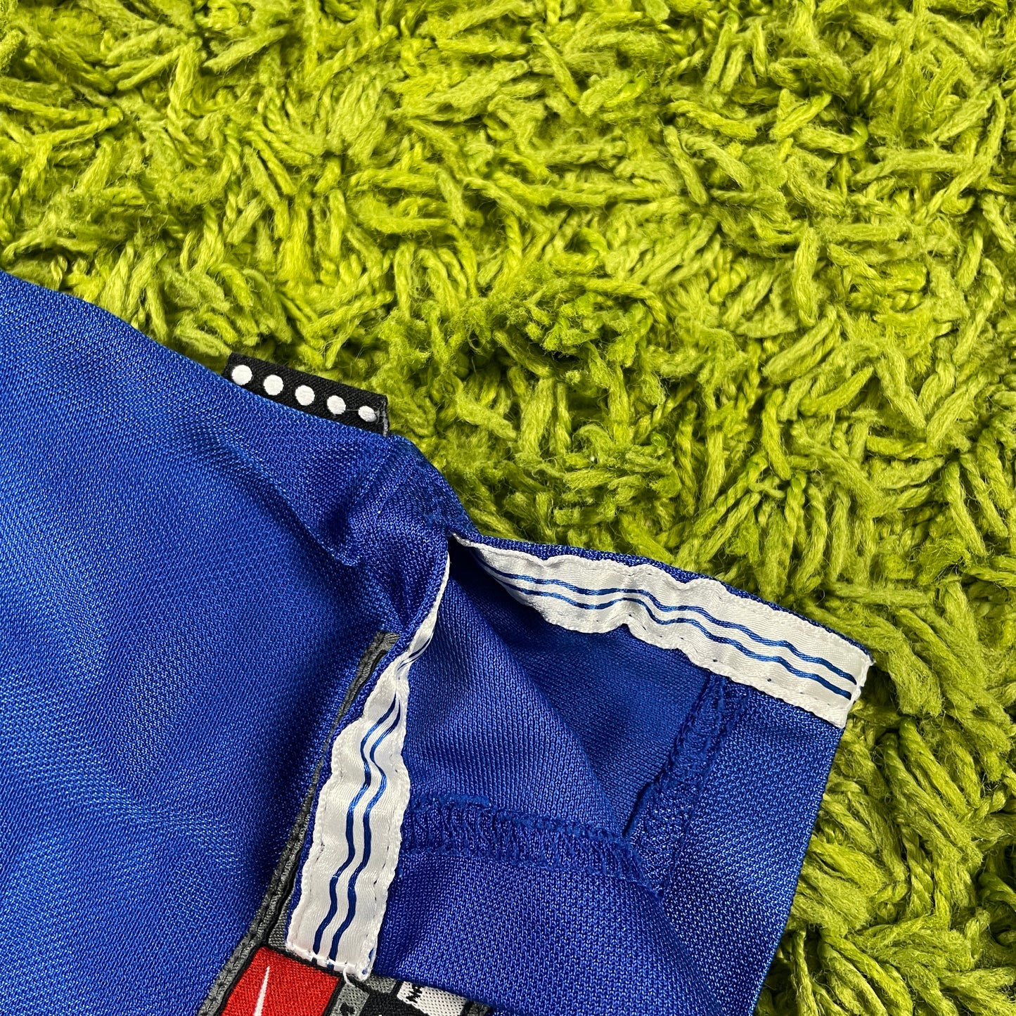 Nike Brasilien Trikot blau Größe S 1998