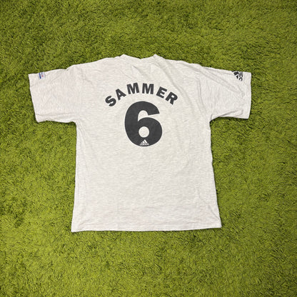 Adidas Sammer T Shirt grau Größe XL 1998