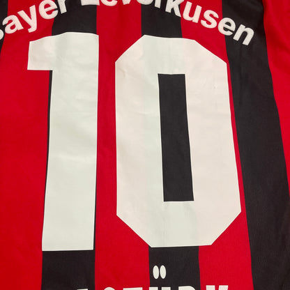 Adidas Bayer 04 Leverkusen Bastürk Trikot rot Größe XL 2001 2002