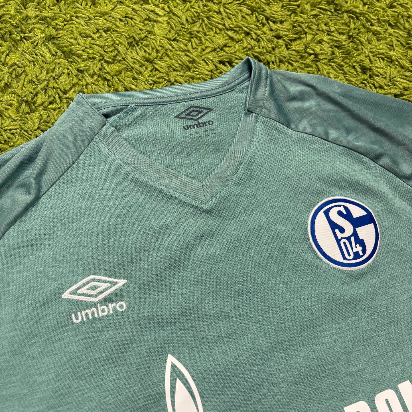 Umbro Schalke 04 Terodde Trikot Grün Größe XXL 2020 2021