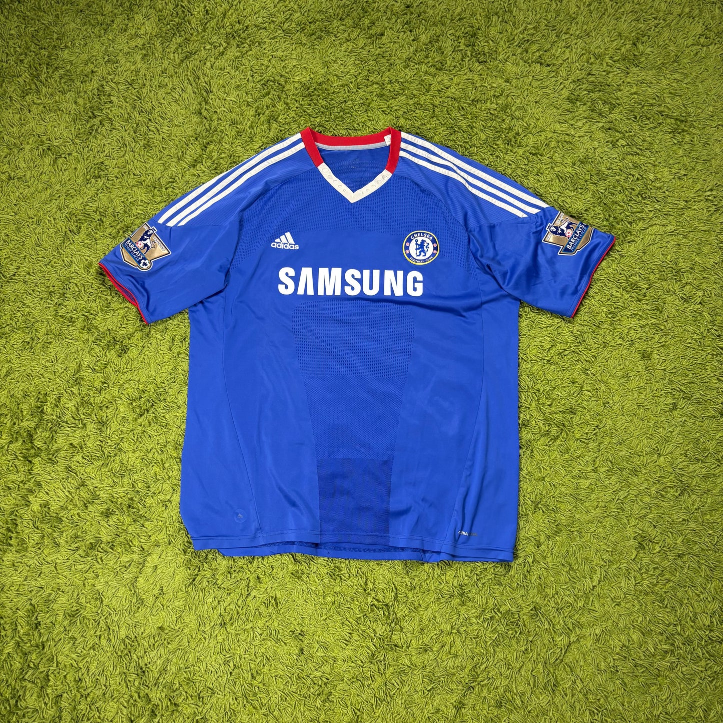 Adidas FC Chelsea Drogba Trikot blau Größe XXL 2010 2011