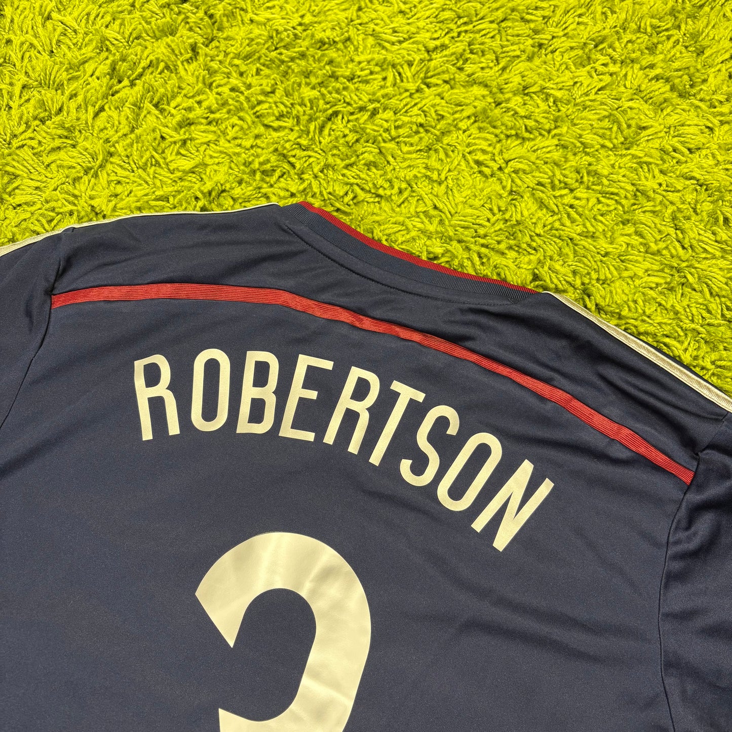Adidas Schottland Robertson Trikot blau Größe M 2014
