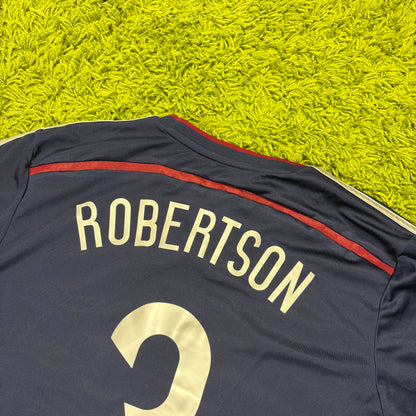 Adidas Schottland Robertson Trikot blau Größe M 2014