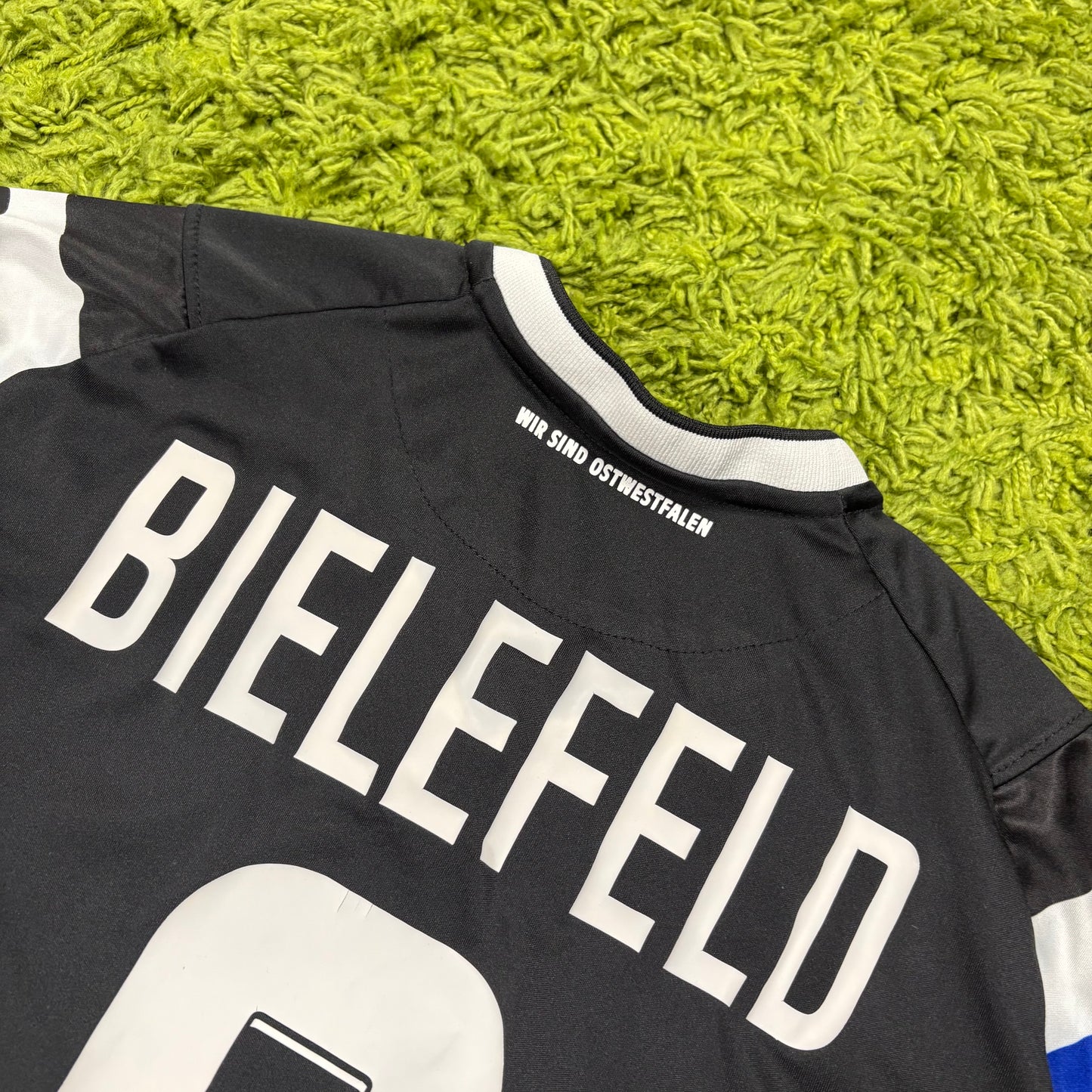 Joma Arminia Bielefeld Klos Trikot schwarz Größe M 2018 2019