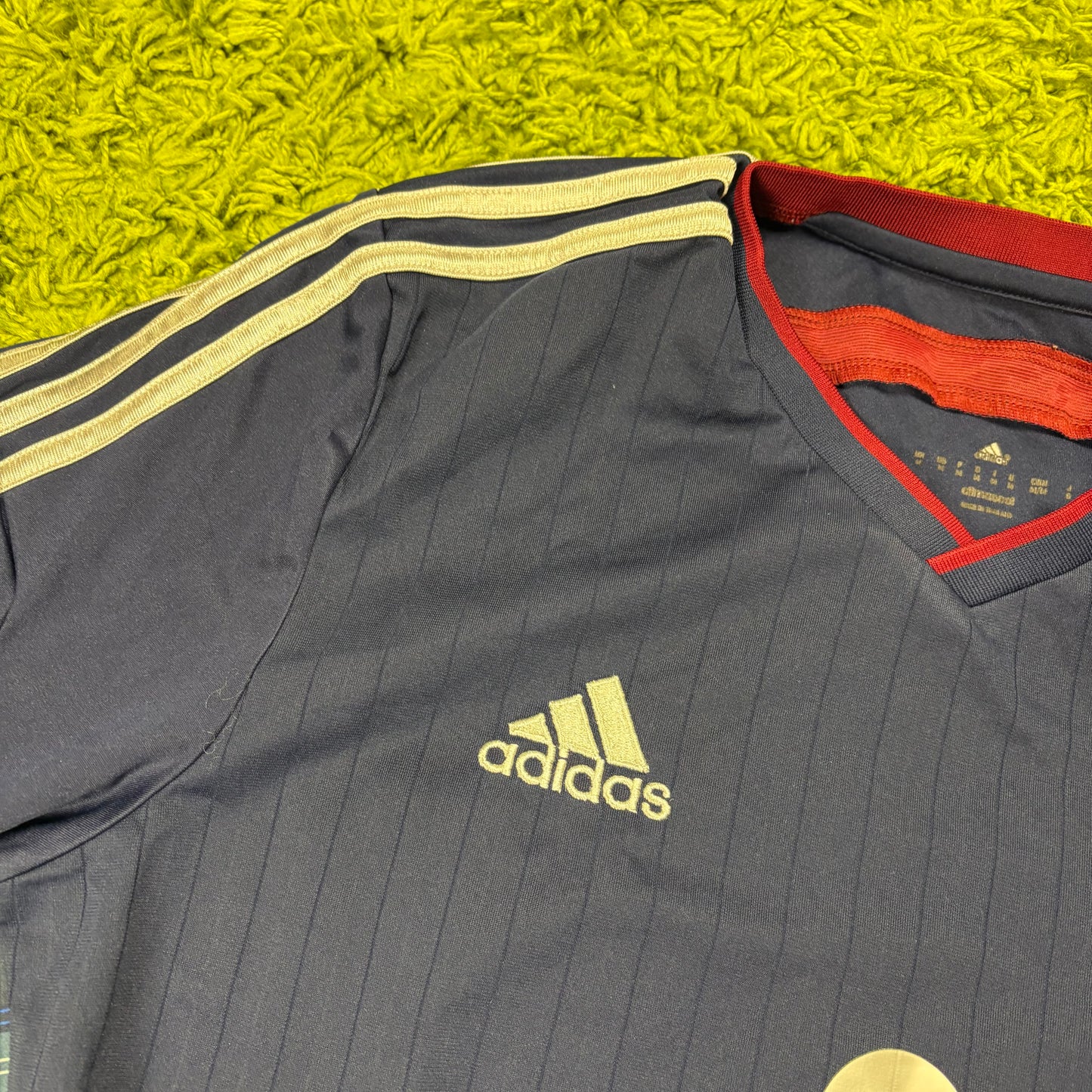 Adidas Schottland Robertson Trikot blau Größe M 2014