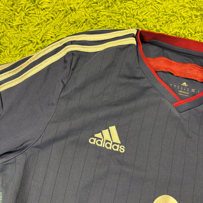 Adidas Schottland Robertson Trikot blau Größe M 2014