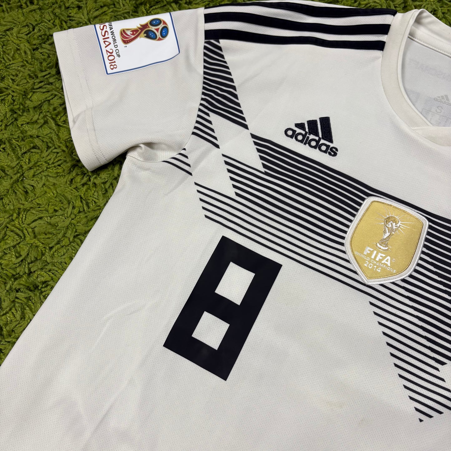 Adidas Deutschland DFB Kroos Trikot Weiß Größe S 2018