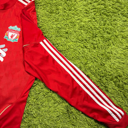Adidas FC Liverpool Trikot Langarm rot Größe L 2010 2011