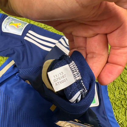 Adidas Argentinien Messi Trikot blau Größe M 2014