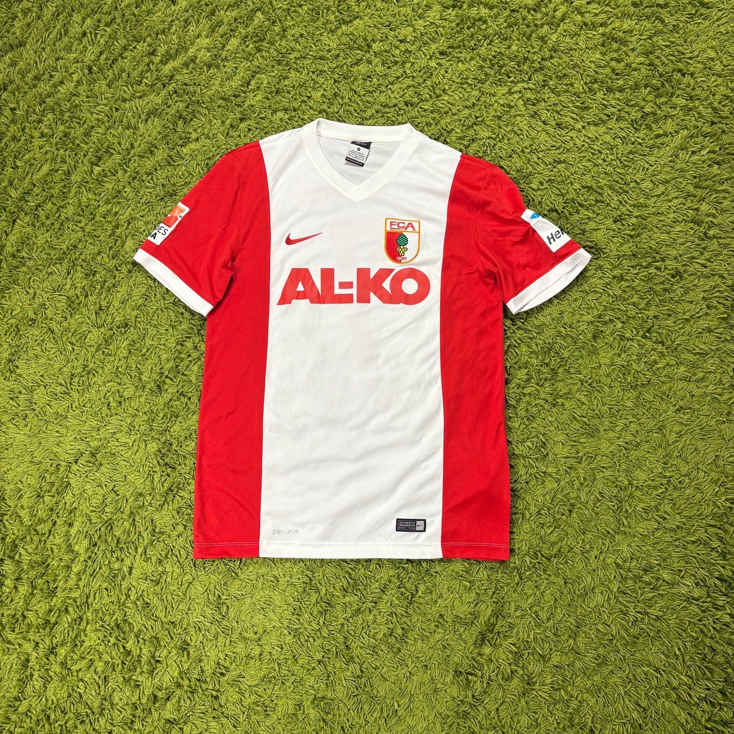 Nike FC Augsburg Altintop Trikot Weiß Größe M 2014 2015