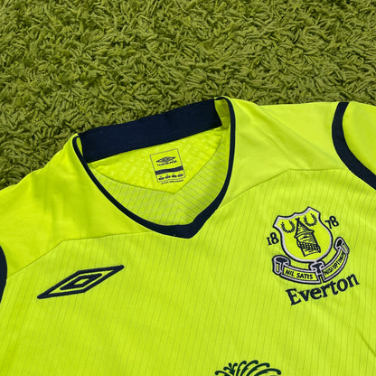 Umbro Everton FC Trikot grün Neon 2008 2009 Größe M