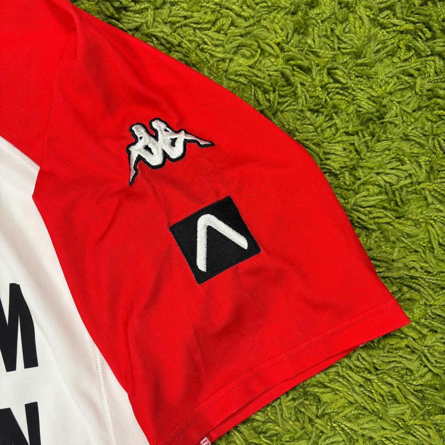 Kappa Feyenoord Rotterdam Trikot rot Weiß Größe L 2002 2003