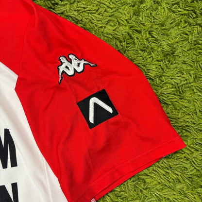 Kappa Feyenoord Rotterdam Trikot rot Weiß Größe L 2002 2003
