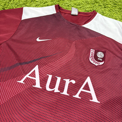 Nike FK Sarajevo Trikot Wein rot Bordeaux Größe XXL 2009 2010