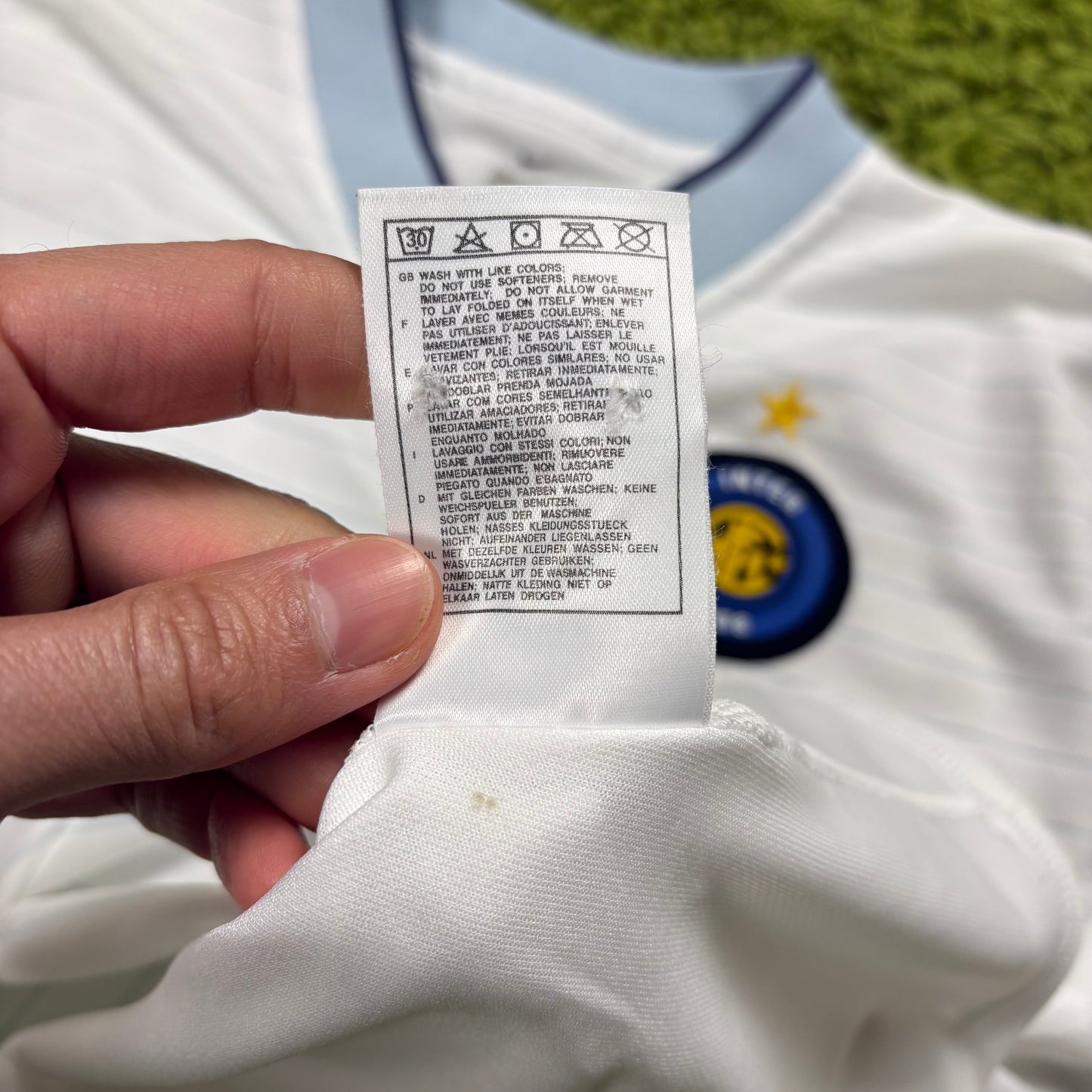 Nike Inter Mailand Milan Ronaldo R9 Trikot Weiß Größe XL 2000 2001
