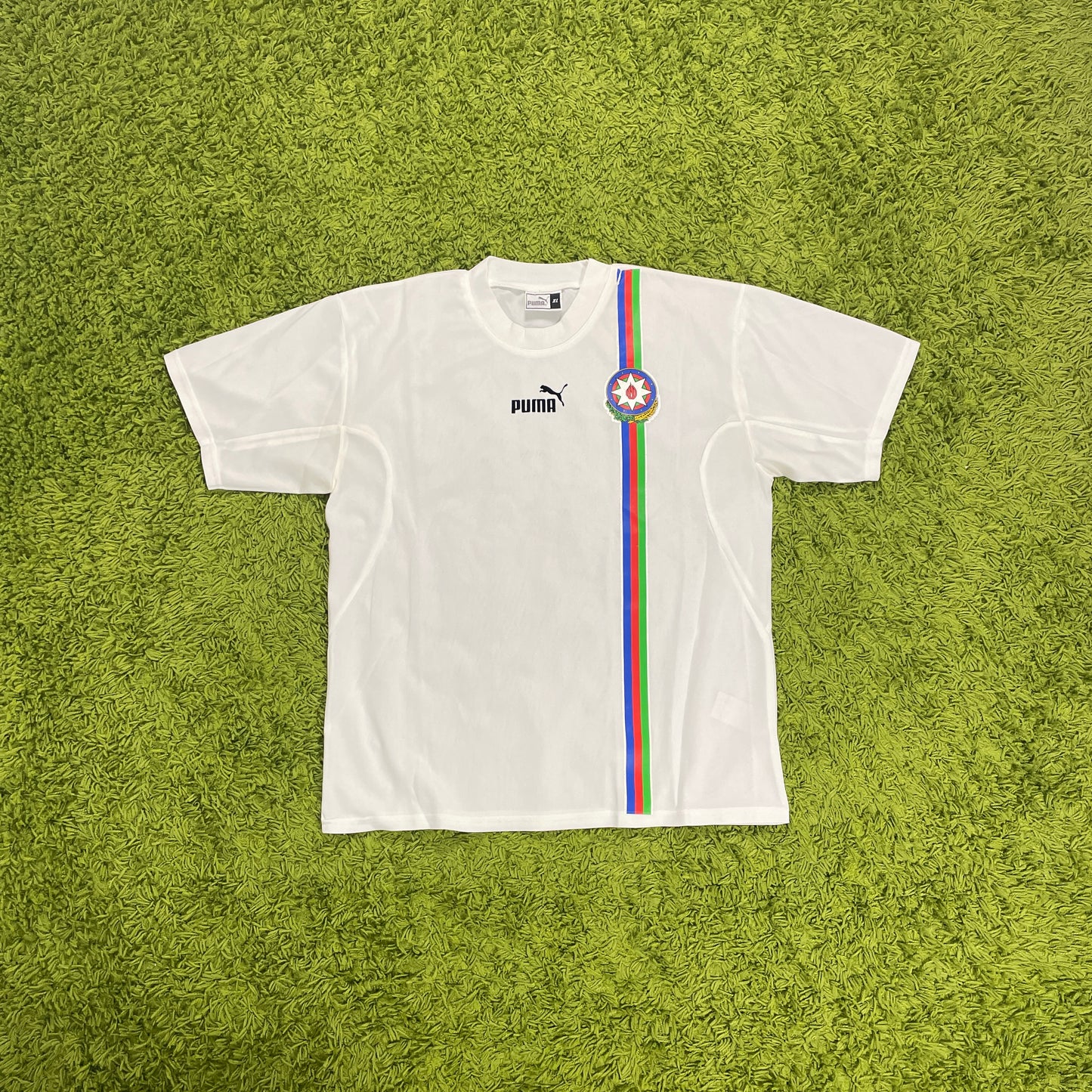 Puma Aserbaidschan Trikot weiß Größe XL 2004