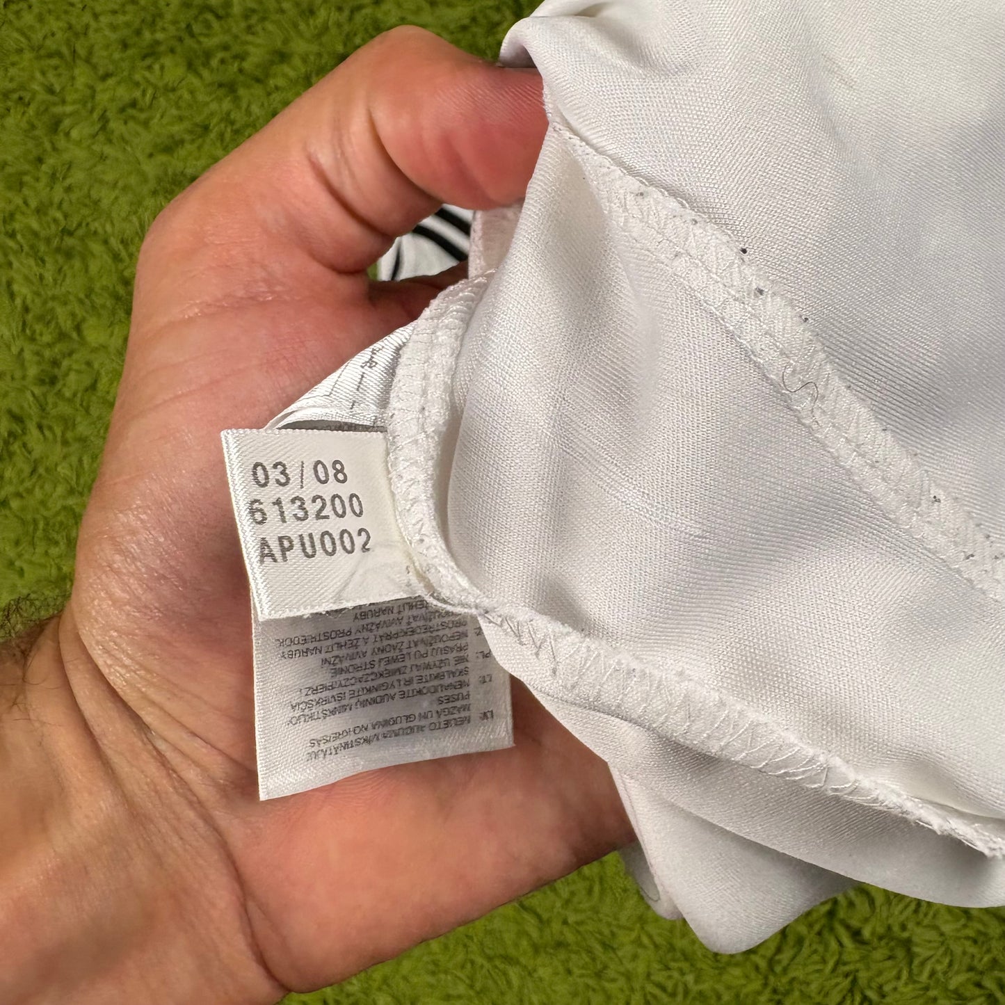 Adidas Deutschland DFB Trikot weiß Größe L 2008