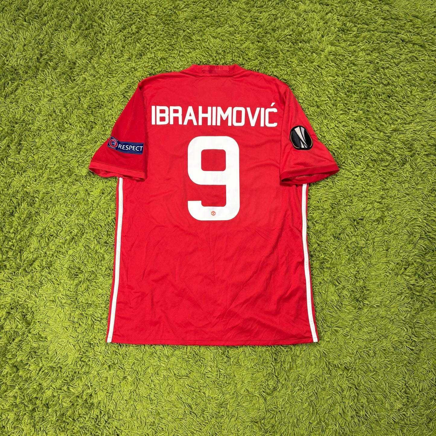 Adidas Manchester United Ibrahimovic Trikot rot Größe L 2016 2017