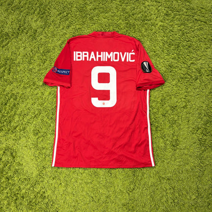 Adidas Manchester United Ibrahimovic Trikot rot Größe L 2016 2017