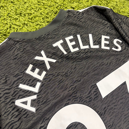 Adidas Manchester United Alex Telles Trikot grau Größe XL 2020 2021