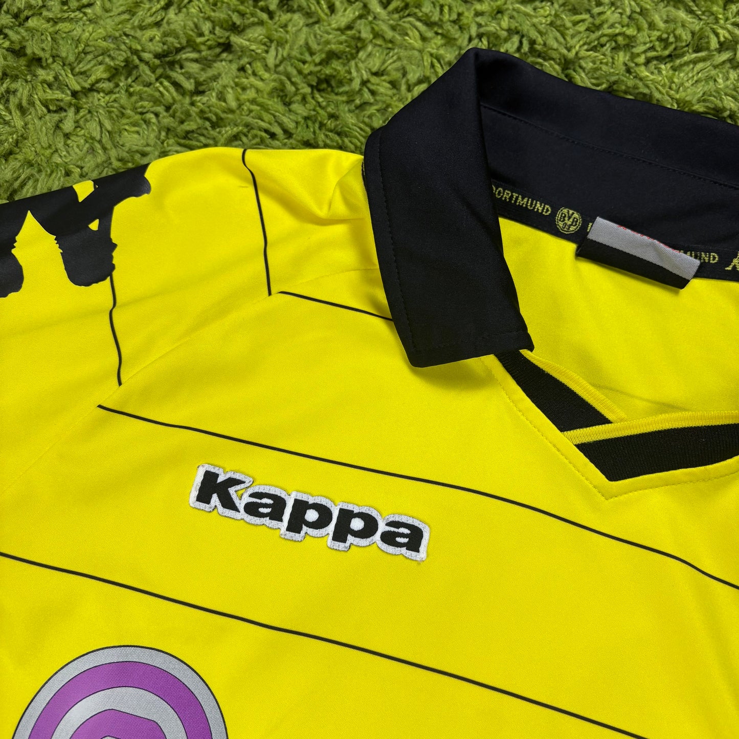 Kappa Borussia Dortmund BVB Lewandowski Trikot Gelb Größe XL 2010 2011