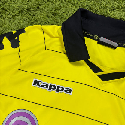 Kappa Borussia Dortmund BVB Lewandowski Trikot Gelb Größe XL 2010 2011