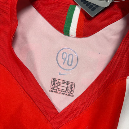 Nike Juventus Turin Vieira Trikot rot Größe L signiert 2005 2006