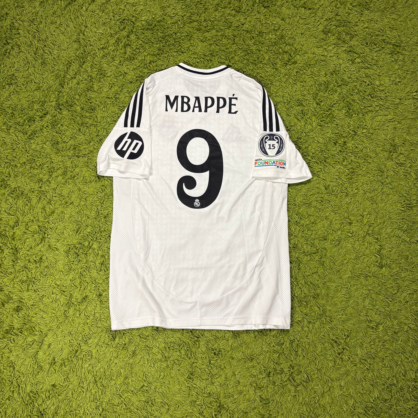 Adidas Real Madrid Mbappe Trikot Weiß Größe M 2024 2025