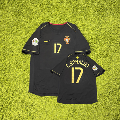 Nike Portugal Cristiano Ronaldo Trikot schwarz Größe L 2006
