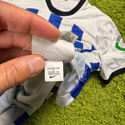 Nike Hertha BSC Berlin Jindaoui Trikot weiß blau Größe XL 2022 2023