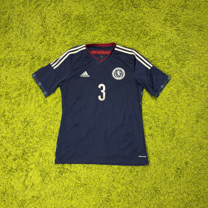 Adidas Schottland Robertson Trikot blau Größe M 2014