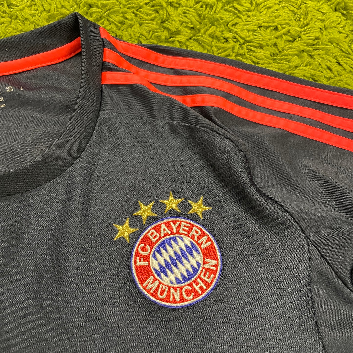 Adidas FC Bayern München Trikot schwarz Größe M 2015 2016
