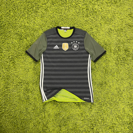 Adidas Deutschland Trikot grau wendbar 2016 Größe M DFB