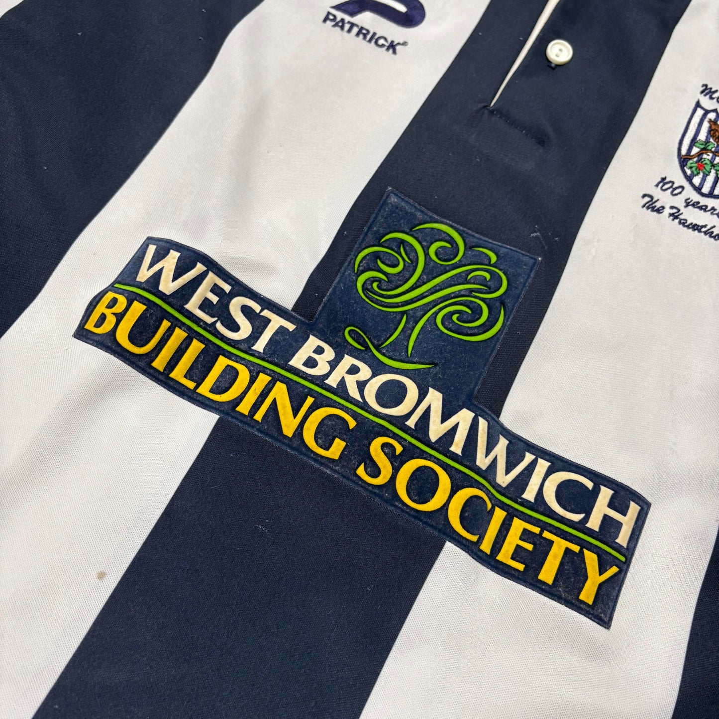 Patrick West Bromwich Albion Trikot blau weiß Größe XL - XXL