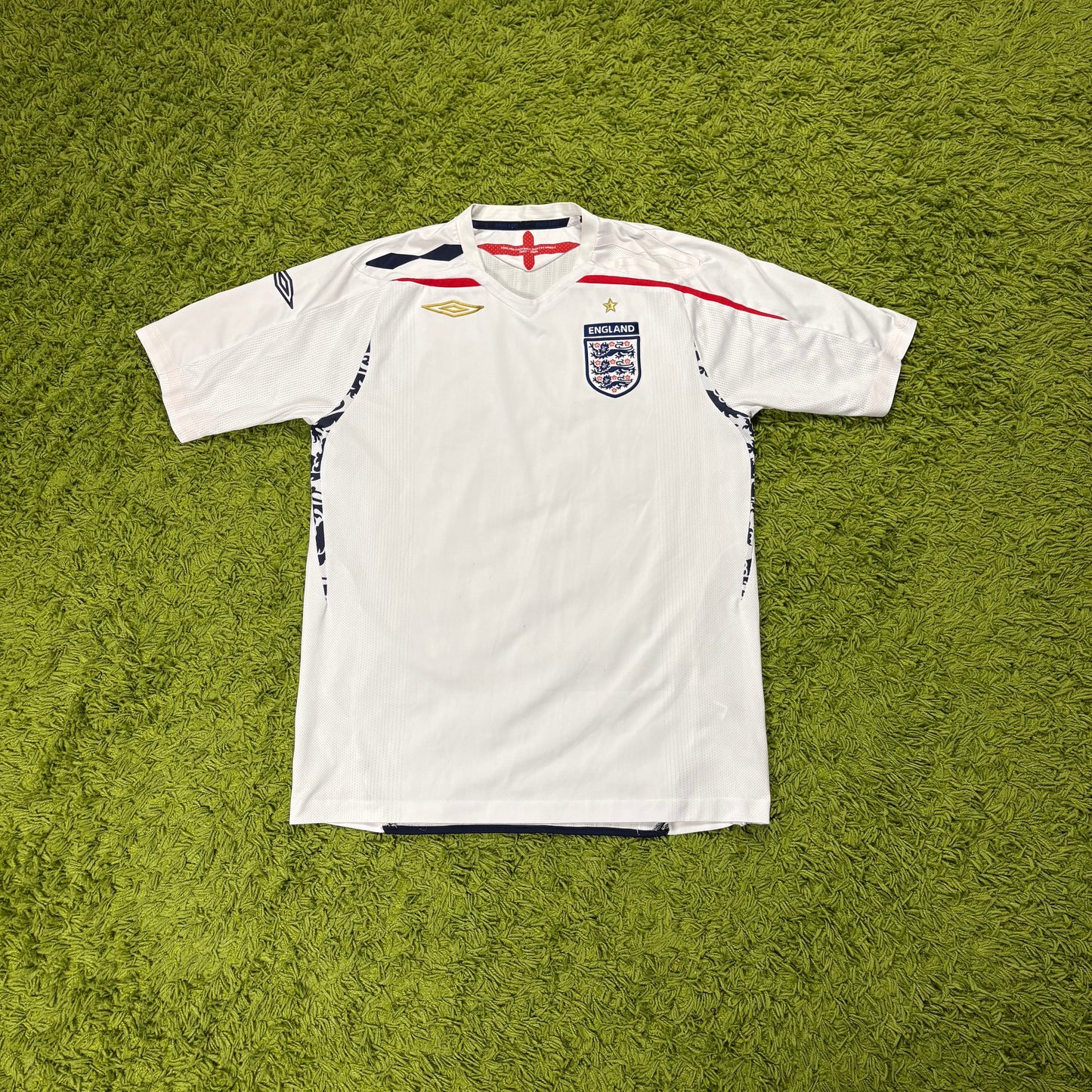 Umbro England Trikot Weiß Größe L 2004 2006
