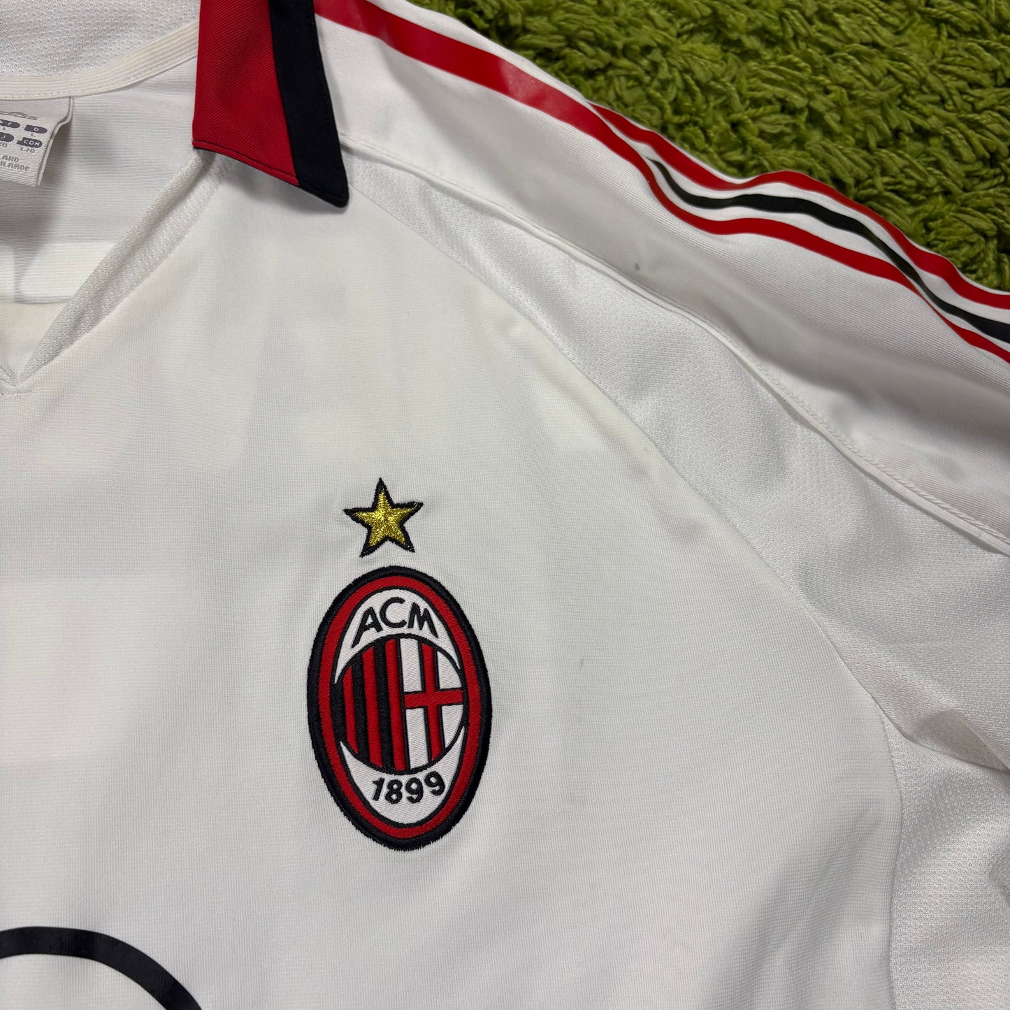 Adidas AC Mailand Milan Shevchenko Trikot Weiß Größe L 2005 2006