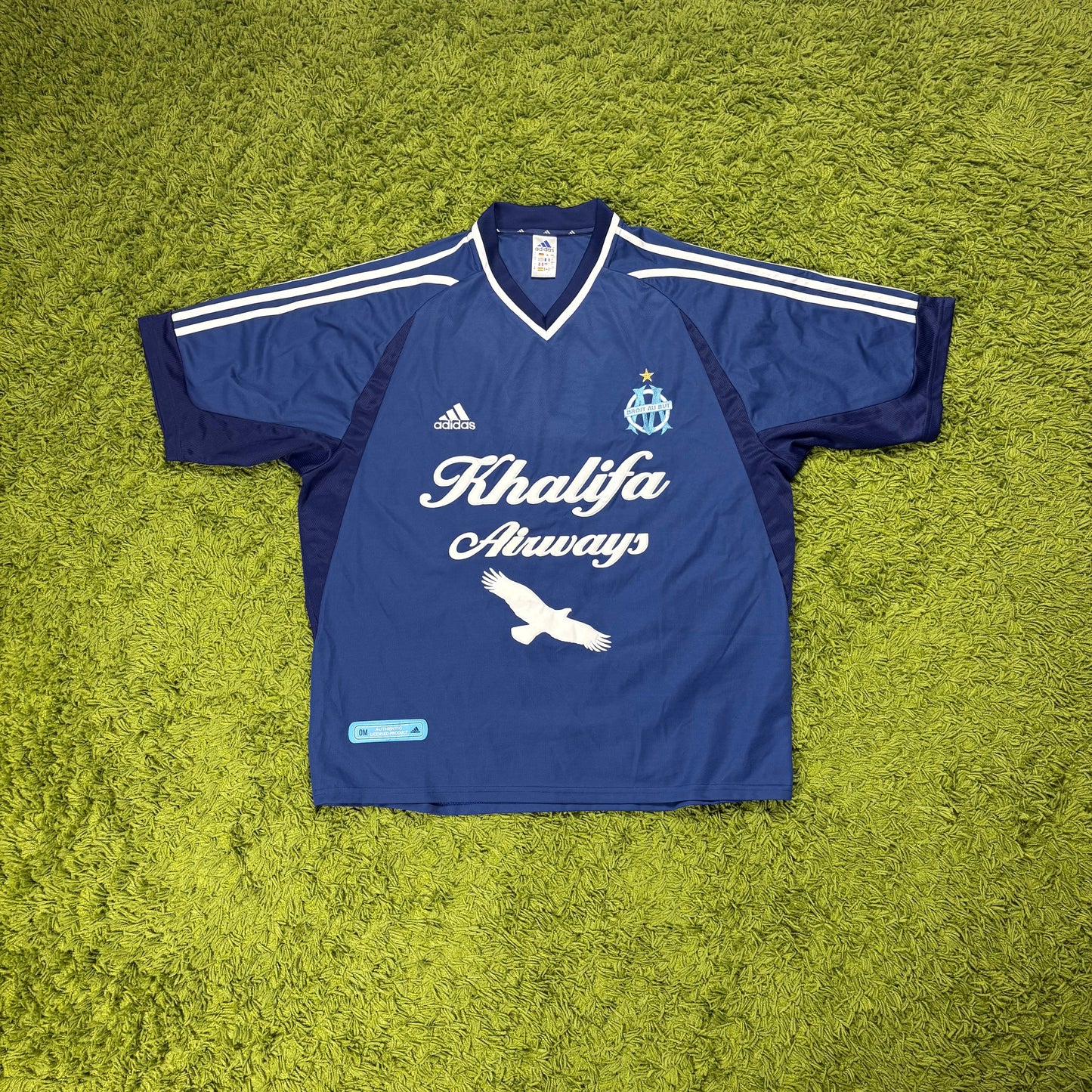 Adidas Olympique Marseille Fernandao Trikot blau Größe XL 2001 2002