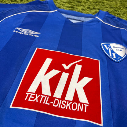 Umbro VFL Bochum Sestak Matchworn Trikot Langarm Blau Größe L 2007 2008