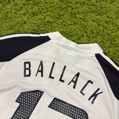 Adidas Deutschland DFB Ballack Trikot Weiß Größe M 2004